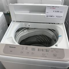 ★ジモティ割あり★ Panasonic 洗濯機 6.0kg 年式2022 動作確認／クリーニング済み KJ2475