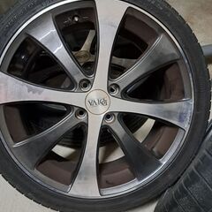 受け渡し中決まりました。ディーバ17インチ4穴タイヤホイールセット