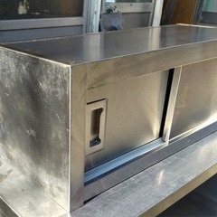 業務用 スライド 壁付けキャビネット 天吊キャビネット 800×300×300 収納庫 吊戸棚 吊り棚 置き棚 厨房機材吊り戸棚 収納棚 食器棚 大阪