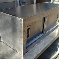 業務用 スライド 壁付けキャビネット 天吊キャビネット 800×300×300 収納庫 吊戸棚 吊り棚 置き棚 厨房機材 吊り戸棚 収納棚 食器棚 大阪