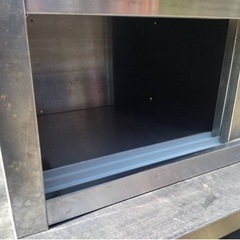 業務用 スライド 壁付けキャビネット 天吊キャビネット 800×300×300 収納庫 吊戸棚 吊り棚 置き棚 厨房機材 吊り戸棚 収納棚 食器棚 大阪