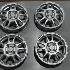 中古アルミホイール １3インチ ４本セット  ECO FORME SE-10 ※傷あり