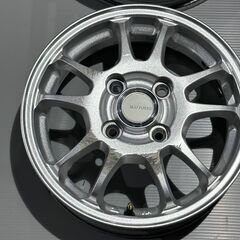 中古アルミホイール １3インチ ４本セット  ECO FORME SE-10 ※傷あり