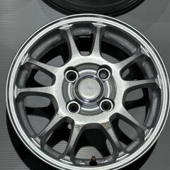 中古アルミホイール １3インチ ４本セット  ECO FORME SE-10 ※傷あり