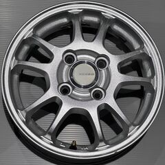 中古アルミホイール １3インチ ４本セット  ECO FORME SE-10 ※傷あり