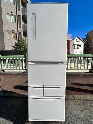 SALE‼️￥55000 (税込) TOSHIBA 東芝ノンフロン冷凍冷蔵庫GR-R 41GBKL(WT) 411L 2020年製