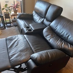 【電動式ソファー】ニトリ2人掛け　【値下げしました！】