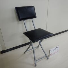 折りたたみ椅子黒（3012-22）