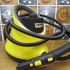 ケルヒャー　SCJTK20　スチームクリーナー　中古品　パイプ2本/フロアノズル/窓用スクイジー/他ノズル/クロス有　【ハンズクラフト宜野湾店】