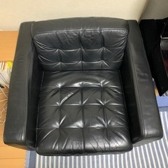 ソファ ランズクローナ IKEA イケア 革製アームチェア 1人がけ パーソナルチェア