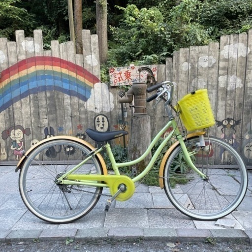 【3683】子供車　ミヤタ　22インチ　7,200円（防犯・税込）