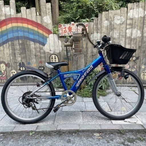 【3669】子供車　22インチ　前後タイヤ新品　10,500円（防犯・税込）