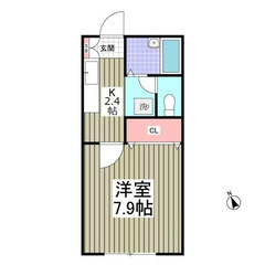 💥 自営業・水商売も👌 敷金礼金０円 😄    新京成電鉄 二和向台駅 徒歩22分❗️船橋市高野台４丁目  地図を見る❗️ - 船橋市