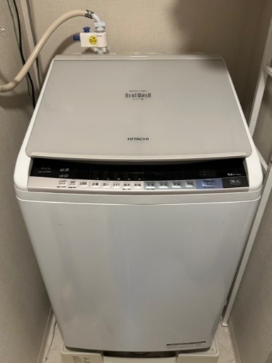 HITACHI ビートウォッシュ  洗濯乾燥機 （8kg） BW-DV80A