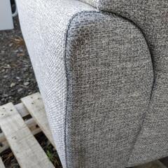 市内配送無料！　ニトリ 3人掛けソファ キャッツ ファブリック グレー　CATS3シーター