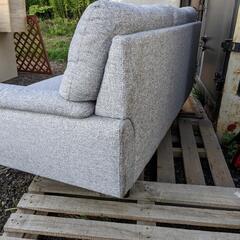 市内配送無料！　ニトリ 3人掛けソファ キャッツ ファブリック グレー　CATS3シーター