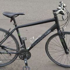 【値下げしました】CANNONDALE QUICK6 クロスバイク 21800円 🚲 変速3×9 Lサイズ 安心の新規防犯登録料込み 774