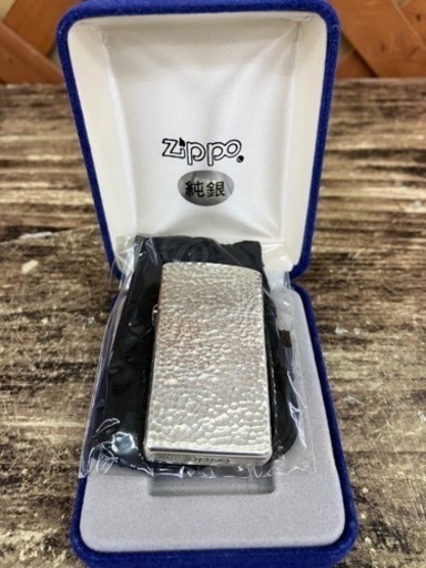Zippo純銀ジッポライター610