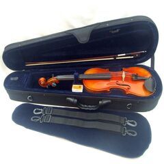 メンテ済み スズキバイオリン No330 分数 3/4 虎杢 国産 1978年 弓