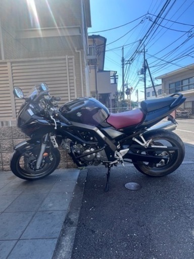 SV650SA カナダ使用　個人出品　ナンバー、名義変更乗って帰れます。