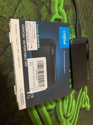 クルーシャル　外付けSSD 1T