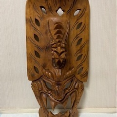木彫りの面　from KENYA