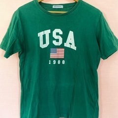 ブラウニー 半袖Tシャツ BROWNY グリーン 緑 USA 夏...