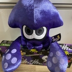 スプラトゥーン（紫）ぬいぐるみスプラチャージャー（ネオングリーン...