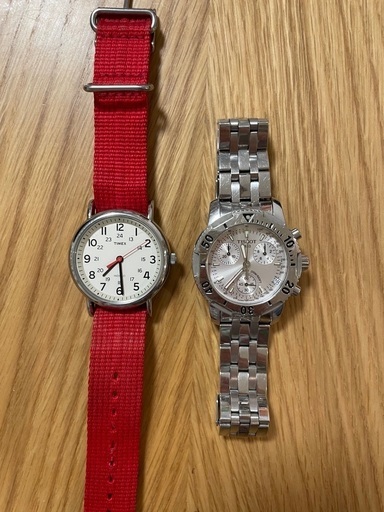 【お取引中】TISSOT TIMEX メンズ腕時計【電池切れ】