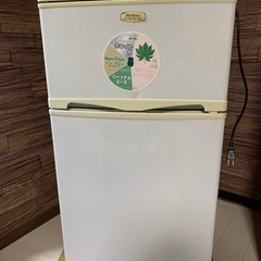 【引き取り限定】2010年製　2ドア冷凍冷蔵庫