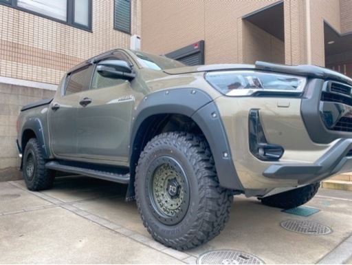 ハイラックスGUN125専用RBS製オーバーフェンダー ハイラックスGUN125専用RBS製オーバーフェンダー 新型ハイラックス