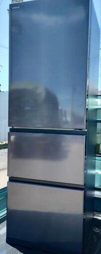 【最終値下げ】【中古品】HITACHI 日立 冷凍冷蔵庫 R-V38RV(K) 375L 2022年製