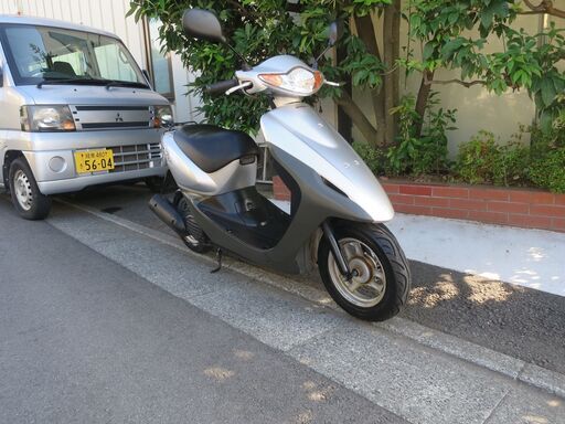 ホンダ　スマートディオ(AF56)　実働中古美車　タイヤ前後バリ山　駆動系新品交換　オイル交換後渡し　ナンバー登録書類有り ホンダ スマートディオ(AF56) 実働中古美車 タイヤ前後バリ山 駆動系