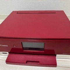 【ネット決済】Canon プリンター　レッド　交渉中