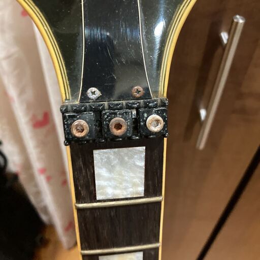 エレキ ギター 詳細不明 レスポール タイプ ジャンク 104×34×7cm