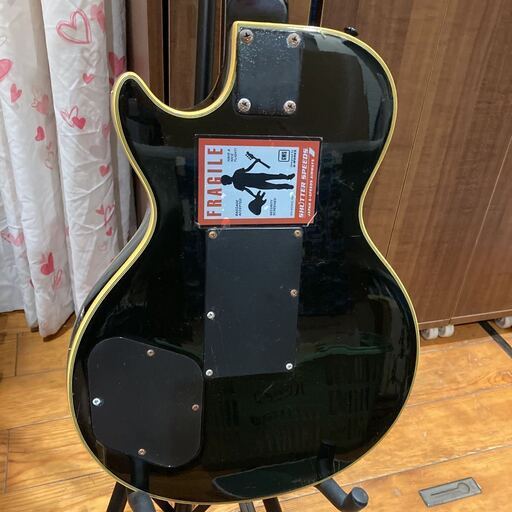 エレキ ギター 詳細不明 レスポール タイプ ジャンク 104×34×7cm ピックアップ出力、セレクター切り替え確認済み トレモロ エレキ ギター 詳細不明 レスポール タイプ ジャンク 104×34×7cm