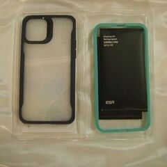 ESR iPhone12用 ケースと液晶保護フィルムセット　クリア