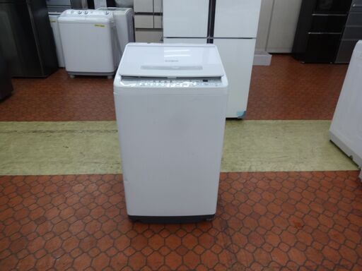 ID 140813　洗濯機7K　日立　へこみ有　２０２１年製　BW-V70F