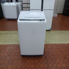 ID 140813 洗濯機7K 日立 へこみ有 2021年製 BW-V70F