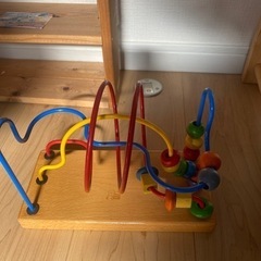 知育玩具　木のおもちゃ　ローラーコースター