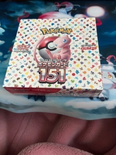 シュリンク付き　ポケモンカード　151 1BOX