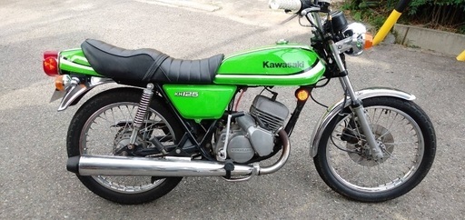 カワサキ KH125A 2スト 77年 国内物 実働 全可動 希少
