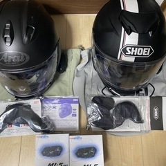 アライヘルメットRX-7X  shoei GT-Air  M1-S Pro