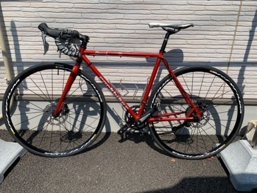 クロモリ　ディスクロード　RockBikes Greed