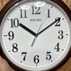 SEIKO電波時計　掛け時計　値下げしました