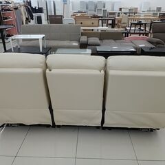 ☆ジモティ割あり☆ NITORI 電動ソファー アイボリー H95×D80×W205