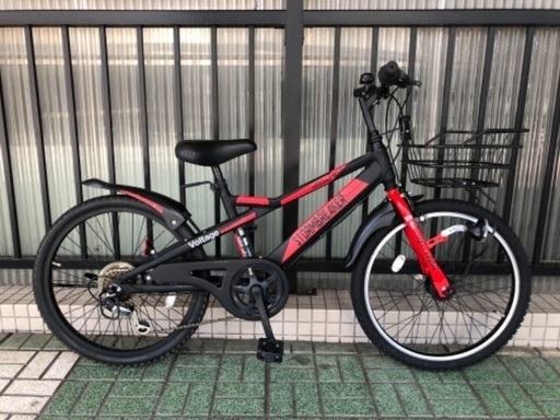 子供自転車?22インチ 116〜145cm。 6段・オートライト✨ 自転車 オート