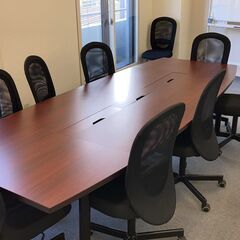 会議用テーブル＆椅子セット