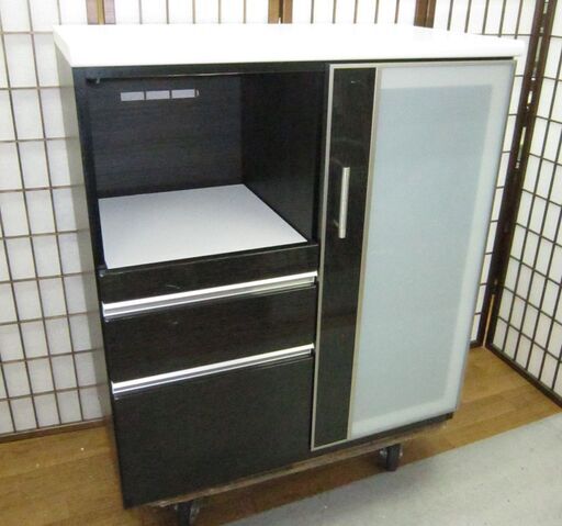 R246 NITORI キッチンカウンターポスティア、幅90cm Used・美品 10670円