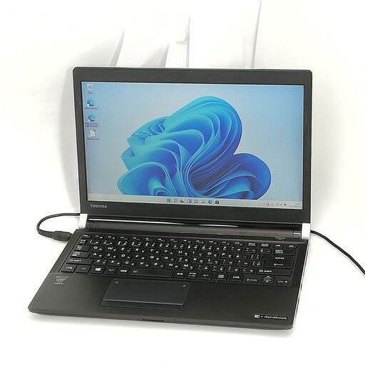 送料無料 ノートパソコン Windows11 13.3型 東芝 R73/W 中古良品 第5世代 i5 4GB 高速SSD DVD 無線LAN Wi-Fi Bluetooth Office 即使用可能